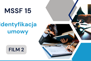 MSSF 15. Identyfikacja umowy