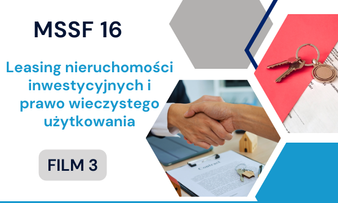 Leasing nieruchomości inwestycyjnych i prawo wieczystego użytkowania