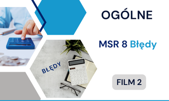 MSR 8 Błędy