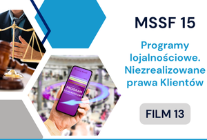 MSSF 15. Programy lojalnościowe. Niezrealizowane prawa Klientów