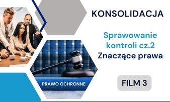 Sprawowanie kontroli cz.2 Znaczące prawa