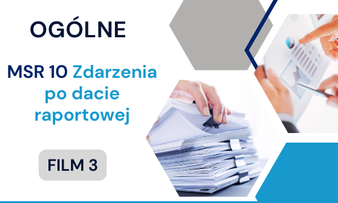 MSR 10 Zdarzenia po dacie raportowej